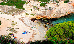 Пляж Caló des Màrmols, Mallorca