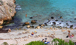 Пляж Caló des Màrmols, Mallorca