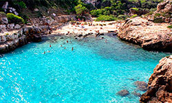 Пляж Caló des Màrmols, Mallorca