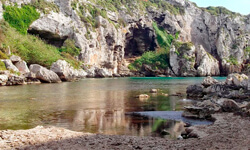 Пляж Cales Coves, Menorca