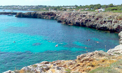 Пляж Es Rincó Fondo, Menorca