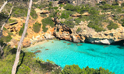 Пляж Caló des Moro, Mallorca