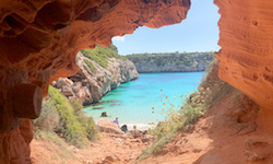 Пляж Caló des Moro, Mallorca