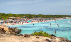 Пляж S’Arenal d’en Tem, Mallorca