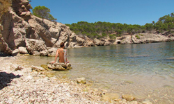 Пляж Caló d’en Monjo, Mallorca