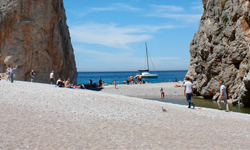 Пляж Sa Calobra, Mallorca