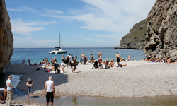 Пляж Sa Calobra, Mallorca