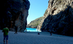 Пляж Sa Calobra, Mallorca