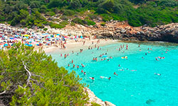 Пляж Cala Anguila, Mallorca