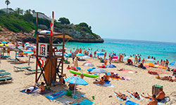 Пляж Cala Anguila, Mallorca