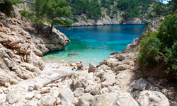 Пляж Cala en Gossalba, Mallorca