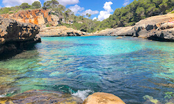 Пляж Cala s’Almunia, Mallorca