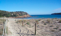 Пляж Cala de sa Torreta, Menorca