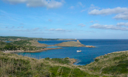 Пляж Cala des Tamarells, Menorca