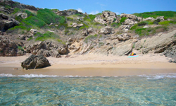 Пляж Cala des Tamarells, Menorca