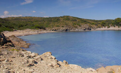 Пляж Cala des Tamarells, Menorca