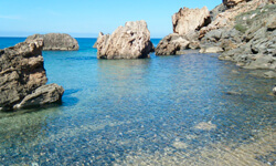 Пляж Cala en Calderer, Menorca