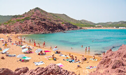 Пляж Cala Pregonda, Menorca