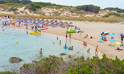 Пляж Cala Pudent, Menorca