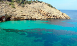 Пляж Cala Molí, Ibiza