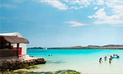 Пляж Binibeca Vell, Menorca