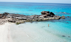 Пляж Caló des Morts, Formentera