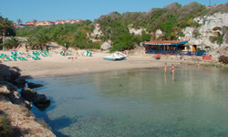 Пляж Cala en Blanes, Menorca