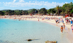 Пляж Cala Bassa, Ibiza