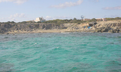 Пляж Ses Canyes, Formentera