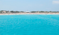 Пляж Ses Salines, Formentera