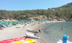 Пляж Cala Benirràs, Ibiza