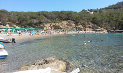 Пляж Cala Benirràs, Ibiza