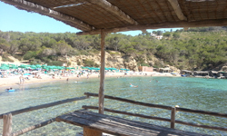 Пляж Cala Benirràs, Ibiza