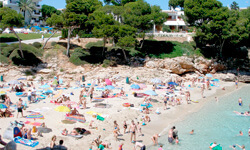Пляж Cala Esmeralda, Mallorca
